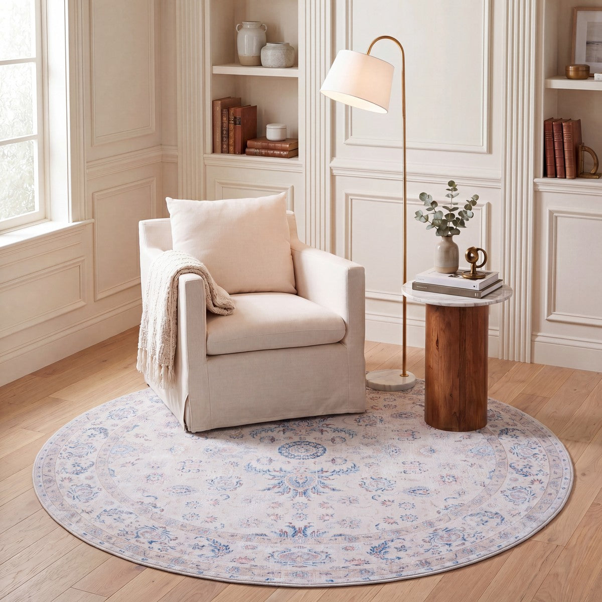 IVORY / BLUE