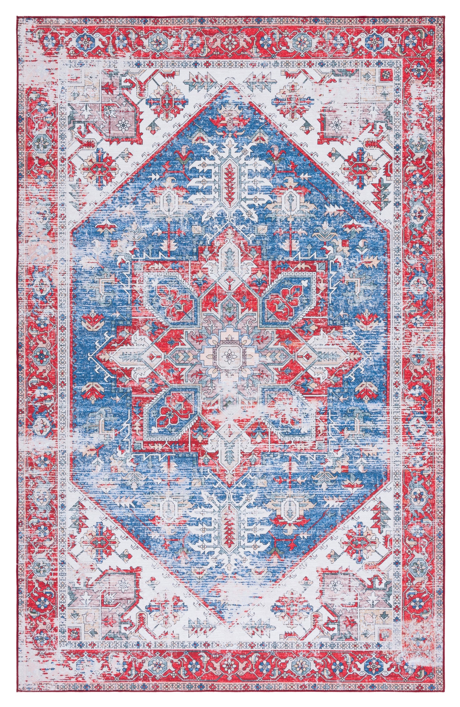 BLUE / RED