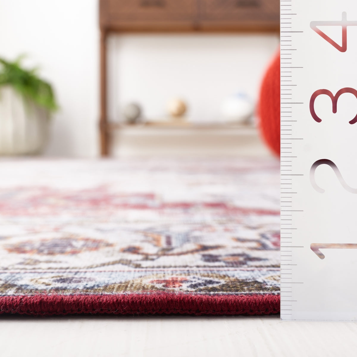 LIGHT BLUE / RUST