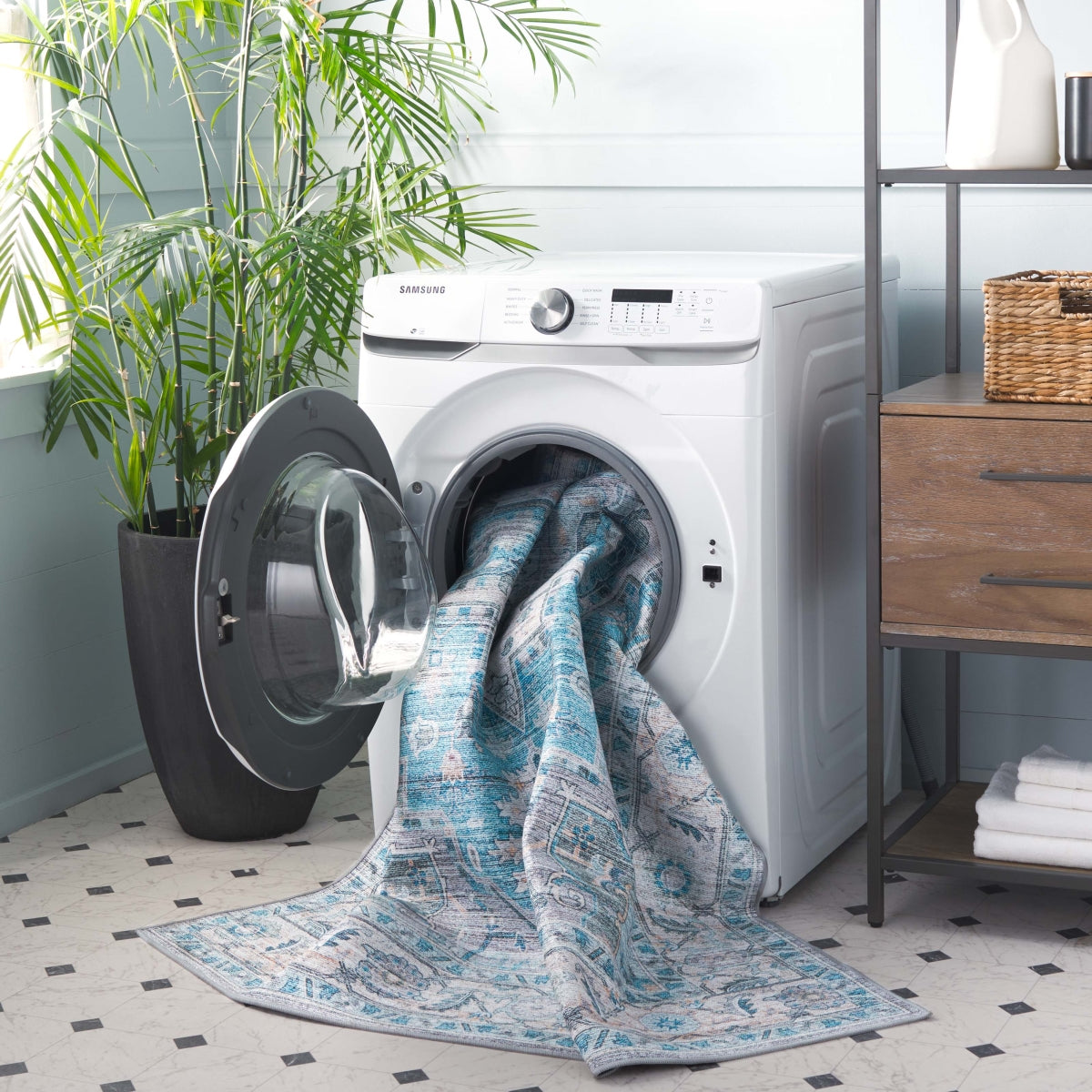 GREY / TURQUOISE