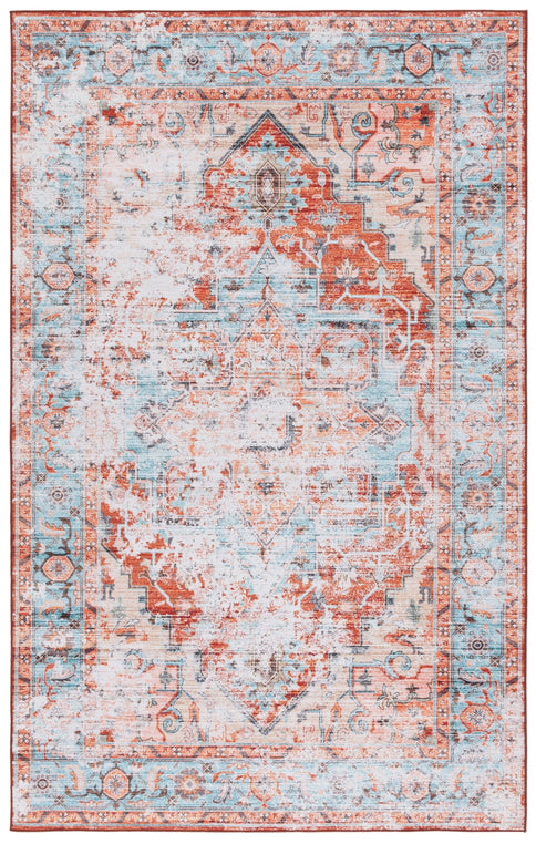 TURQUOISE / RUST