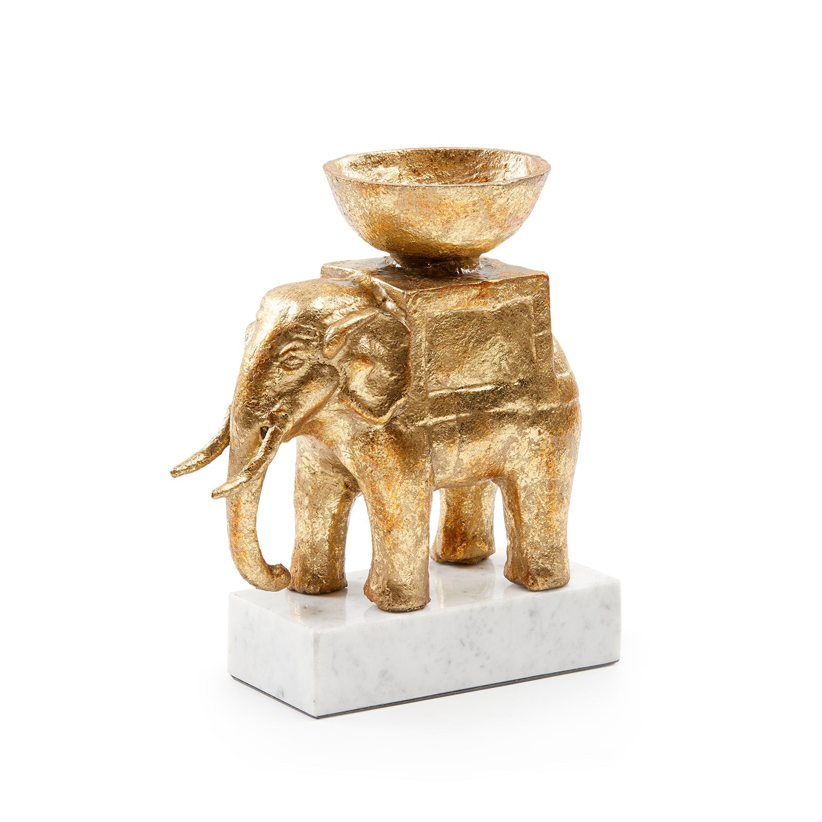 Villa & House - Tusker Statue - Gold Leaf - TUS-700-808