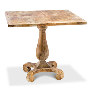 Sarreid Ltd Bistro Table Antique Oak - U021-01