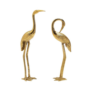 Two's Company S/2 Crane Sculpture