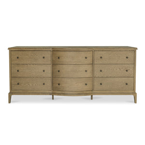 Moe's Home Collection - Sadie 9 Drawer Dresser Brown - VL-1101-03