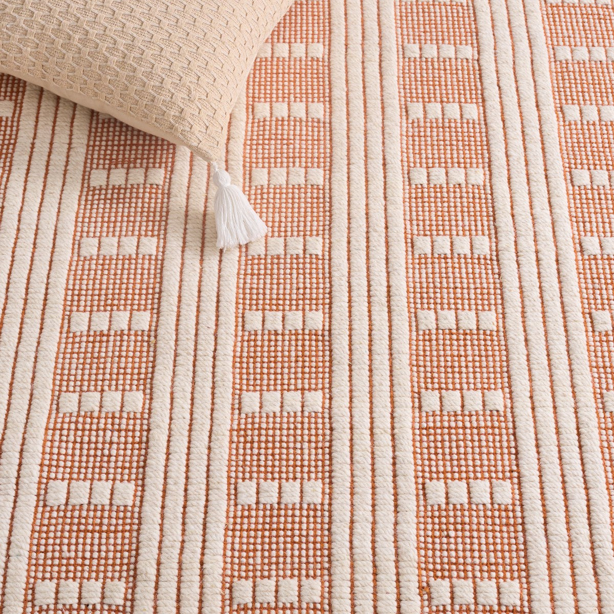 ORANGE / IVORY