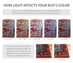 RED / LIGHT BLUE