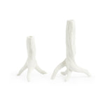 Villa & House - Vinyeron Candlesticks Pair - Blanc de Chine - VYN-700-109