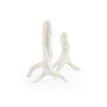 Villa & House - Vinyeron Candlesticks Pair - Blanc de Chine - VYN-700-109