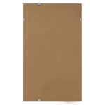 Home Decor Mirror - Gold With Dark Brown Background