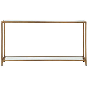 Decor Market Console Table - Gold