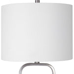 Home Decor Table Lamp Brushed Nickel Finish