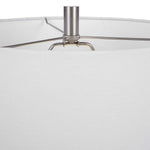 Home Decor Table Lamp Brushed Nickel Finish