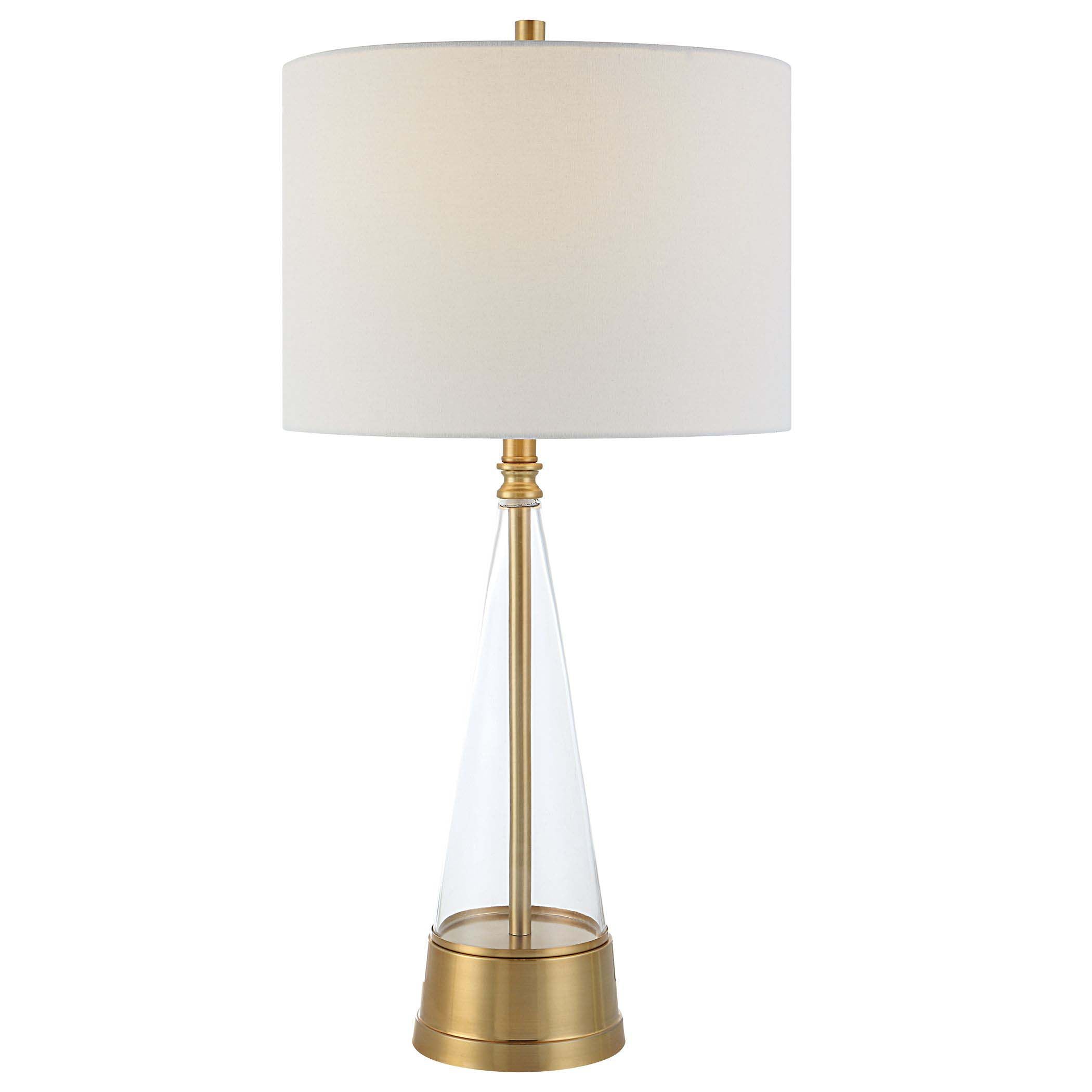 Home Decor Table Lamp Antique Brass