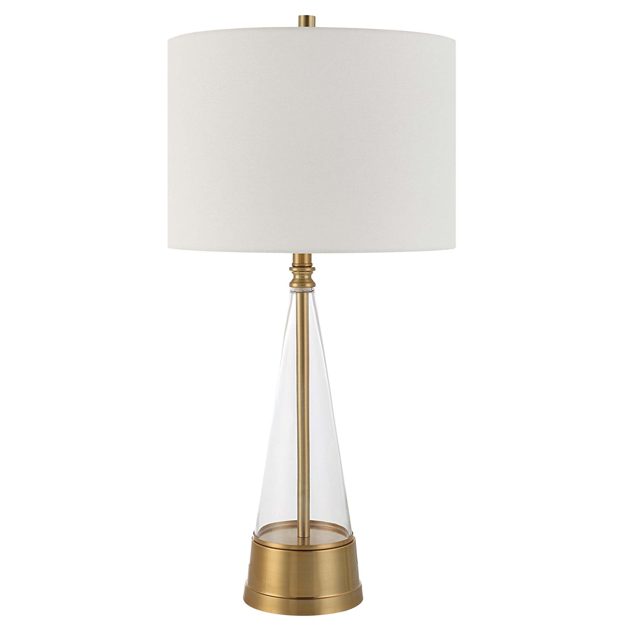 Home Decor Table Lamp Antique Brass