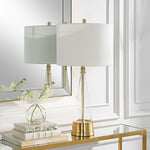 Home Decor Table Lamp Antique Brass