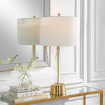 Home Decor Table Lamp Antique Brass