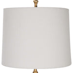 Home Decor Table Lamp Gold Leaf Finish