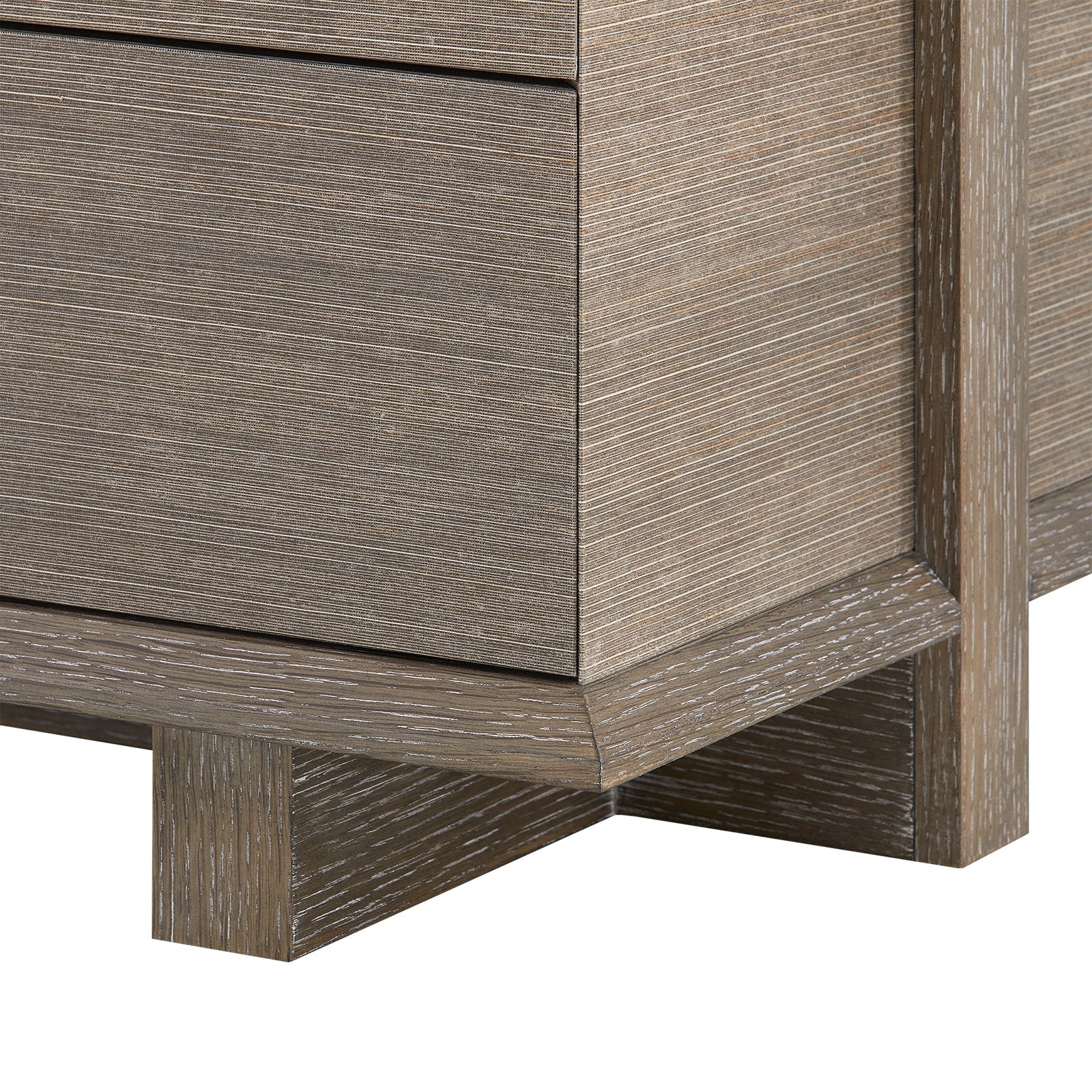 Villa & House - Watson Large 4-Drawer - Light Mocha Shimmer Weave - WAT-225-6254-954-894