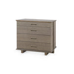 Villa & House - Watson Large 4-Drawer - Light Mocha Shimmer Weave - WAT-225-6254-954-894