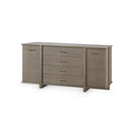 Villa & House - Watson 4-Drawer & 2-Door Cabinet - Light Mocha Shimmer Weave - WAT-450-6254-954-894