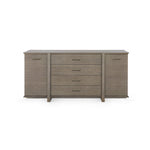 Villa & House - Watson 4-Drawer & 2-Door Cabinet - Light Mocha Shimmer Weave - WAT-450-6254-954-894