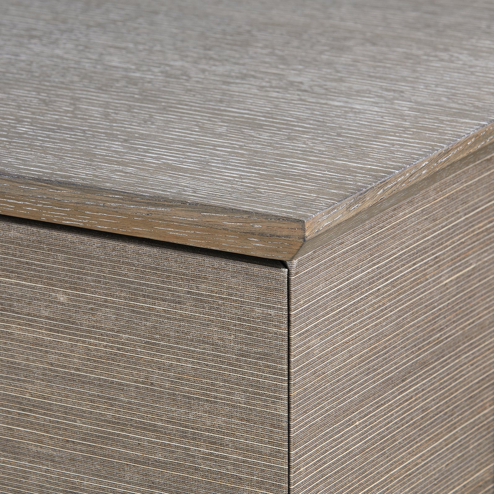 Villa & House - Watson 4-Drawer & 2-Door Cabinet - Light Mocha Shimmer Weave - WAT-450-6254-954-894