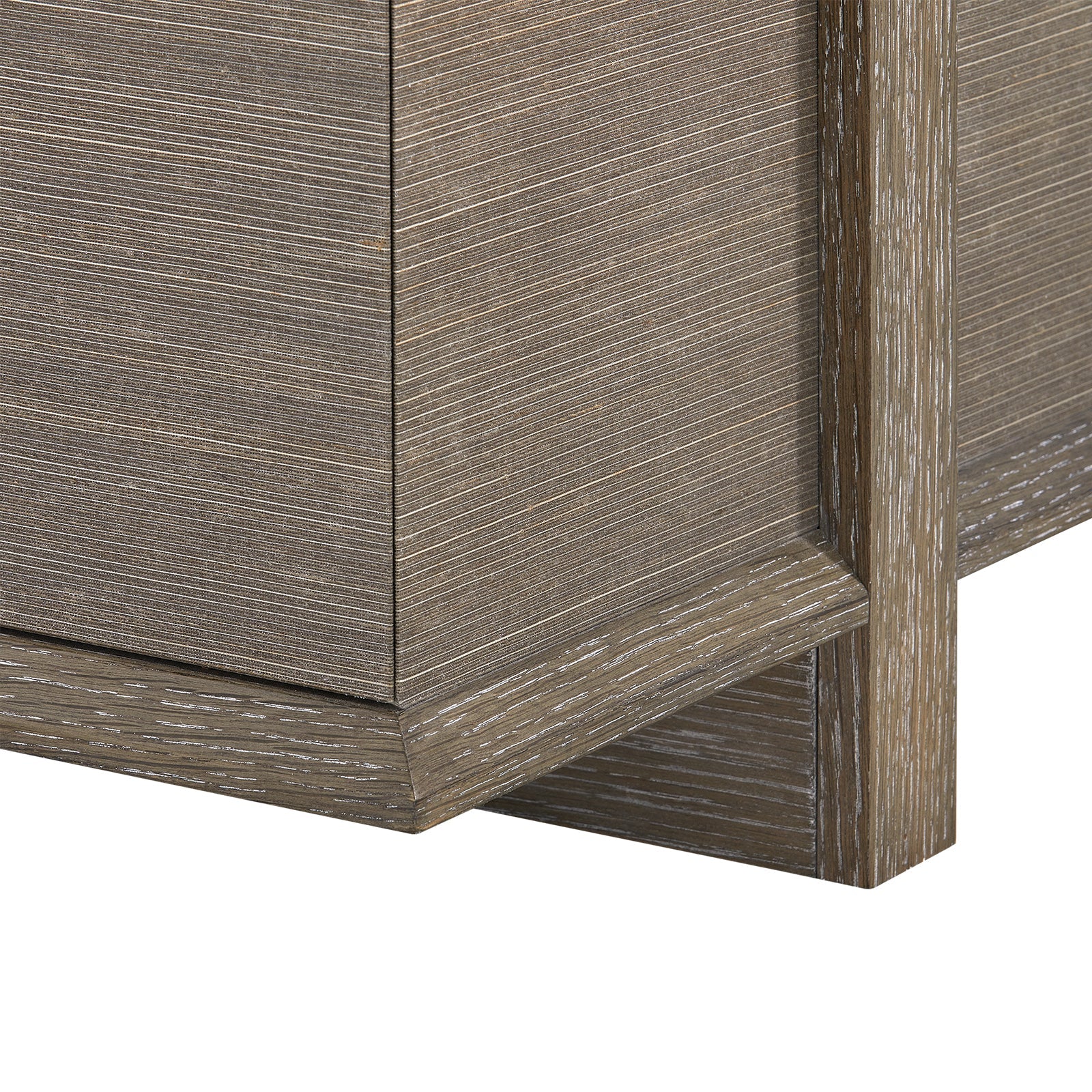 Villa & House - Watson 4-Drawer & 2-Door Cabinet - Light Mocha Shimmer Weave - WAT-450-6254-954-894