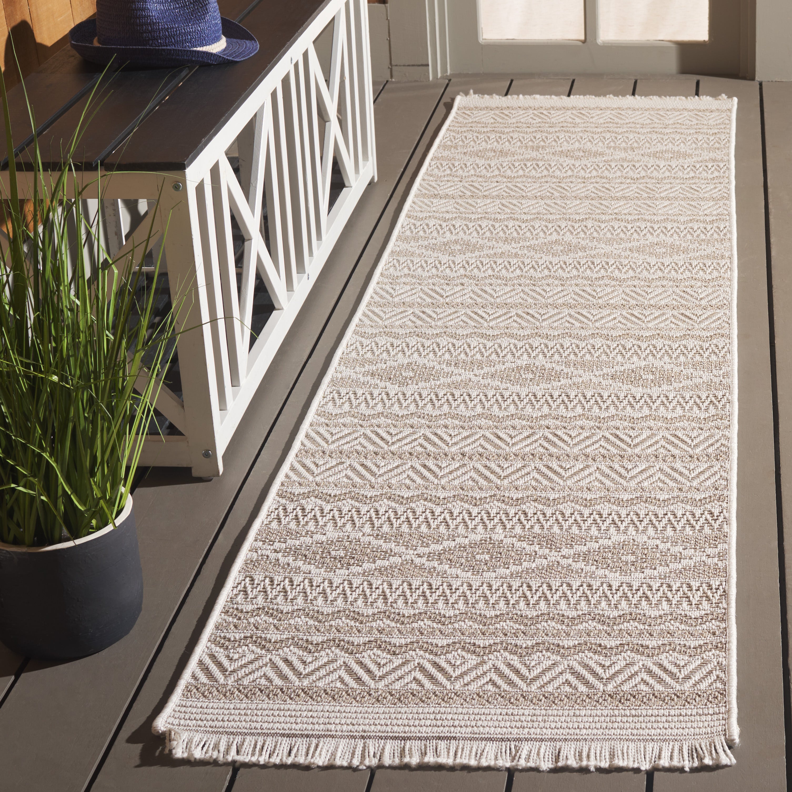 WICKER 152 IVORY / BEIGE