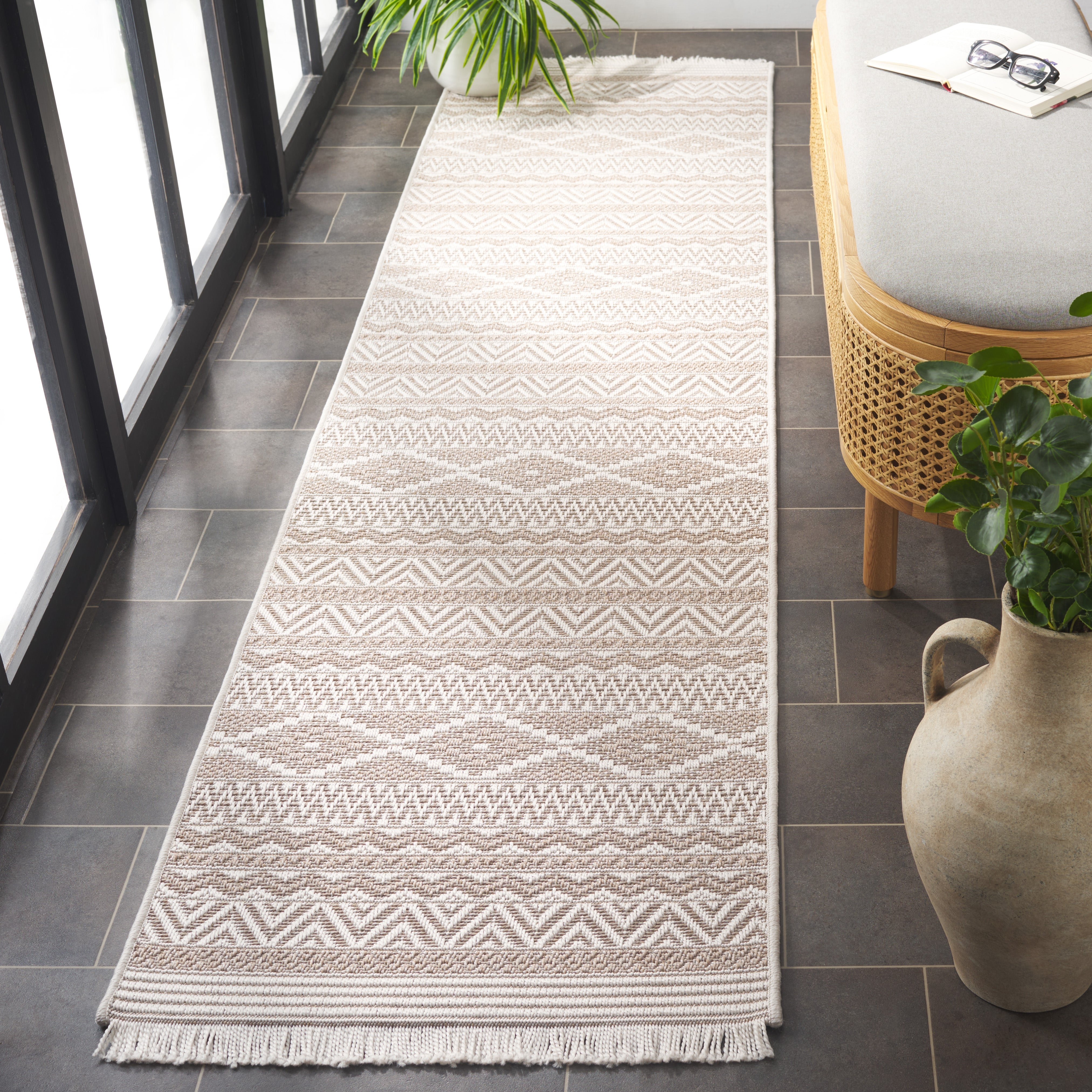 WICKER 152 IVORY / BEIGE