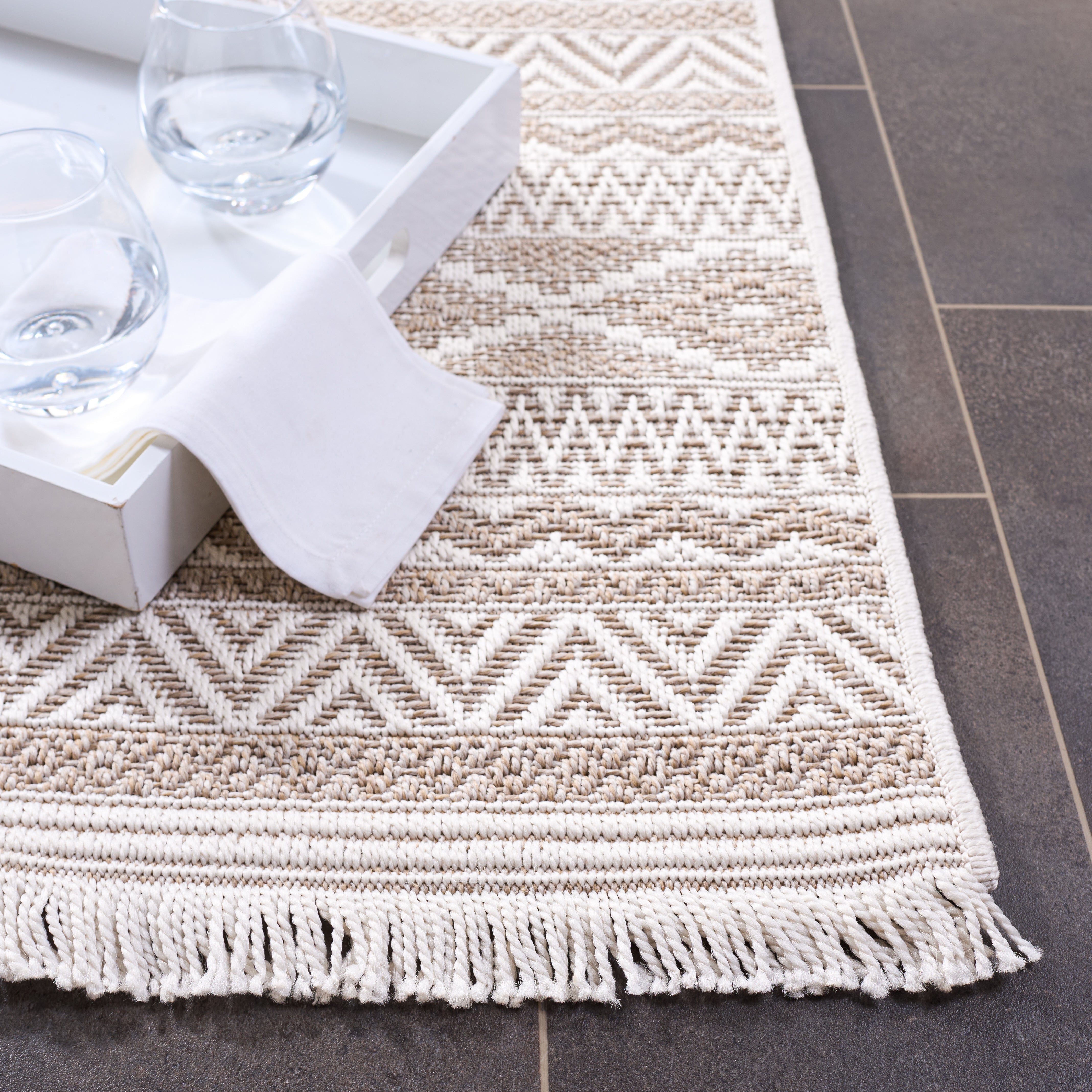 WICKER 152 IVORY / BEIGE