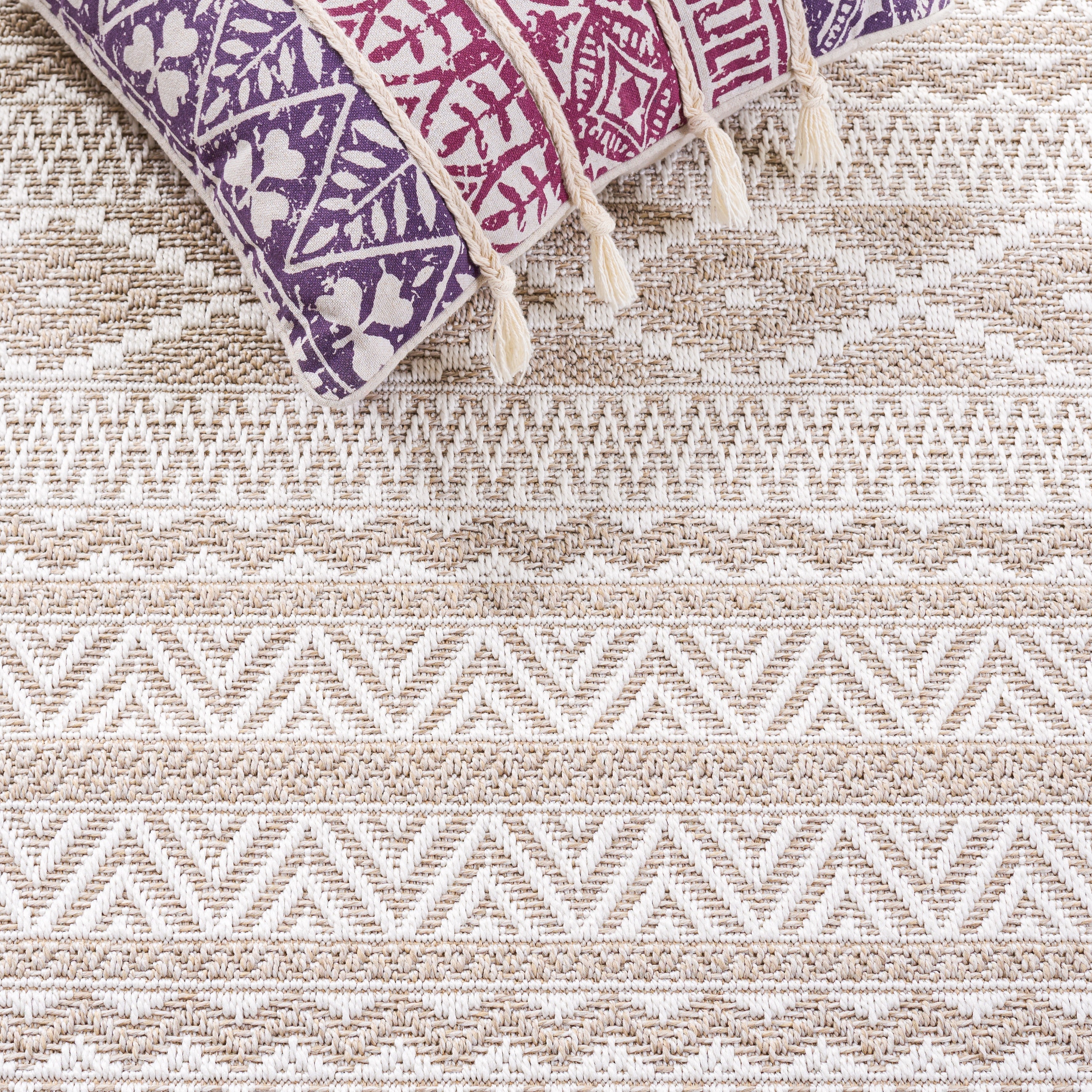 WICKER 152 IVORY / BEIGE