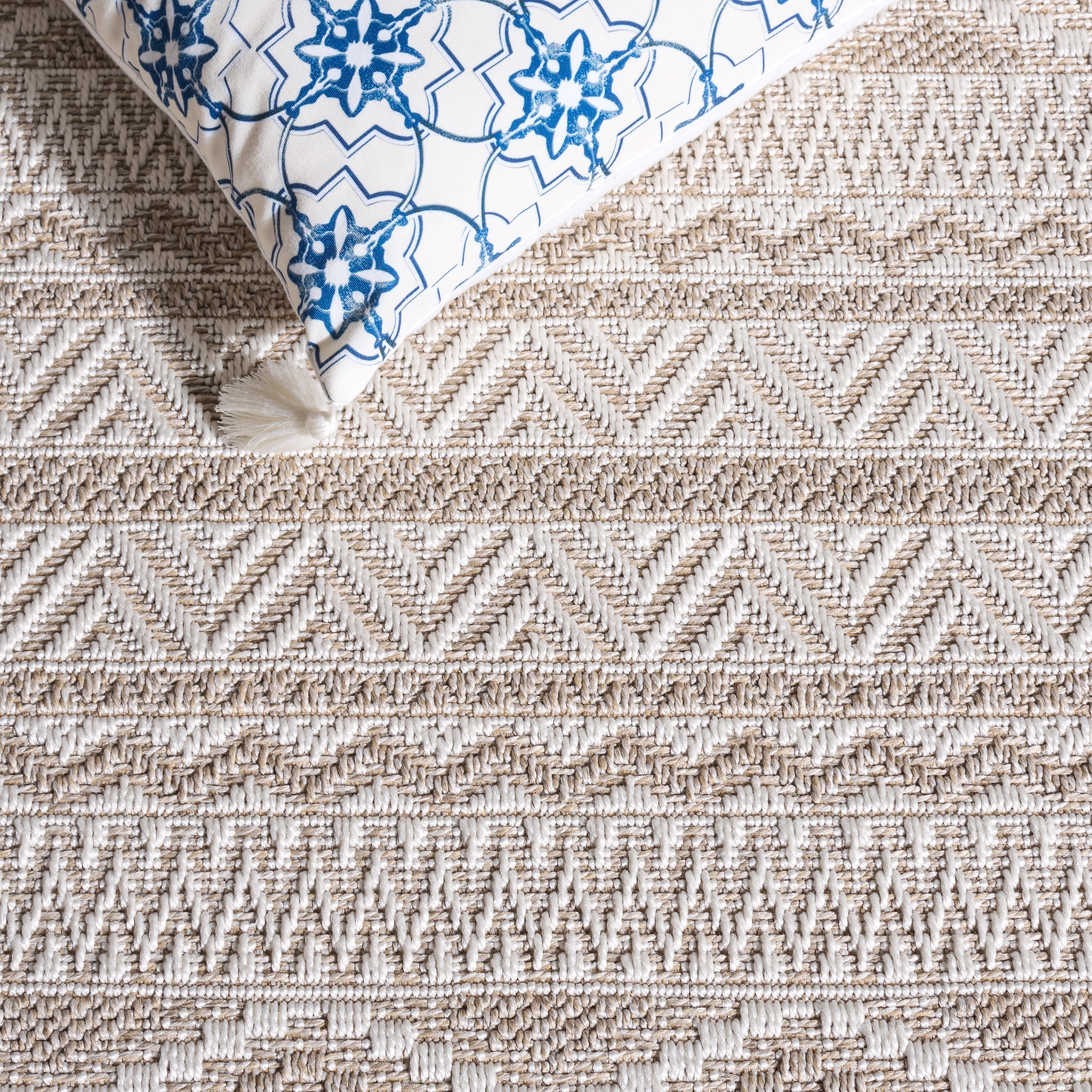WICKER 152 IVORY / BEIGE