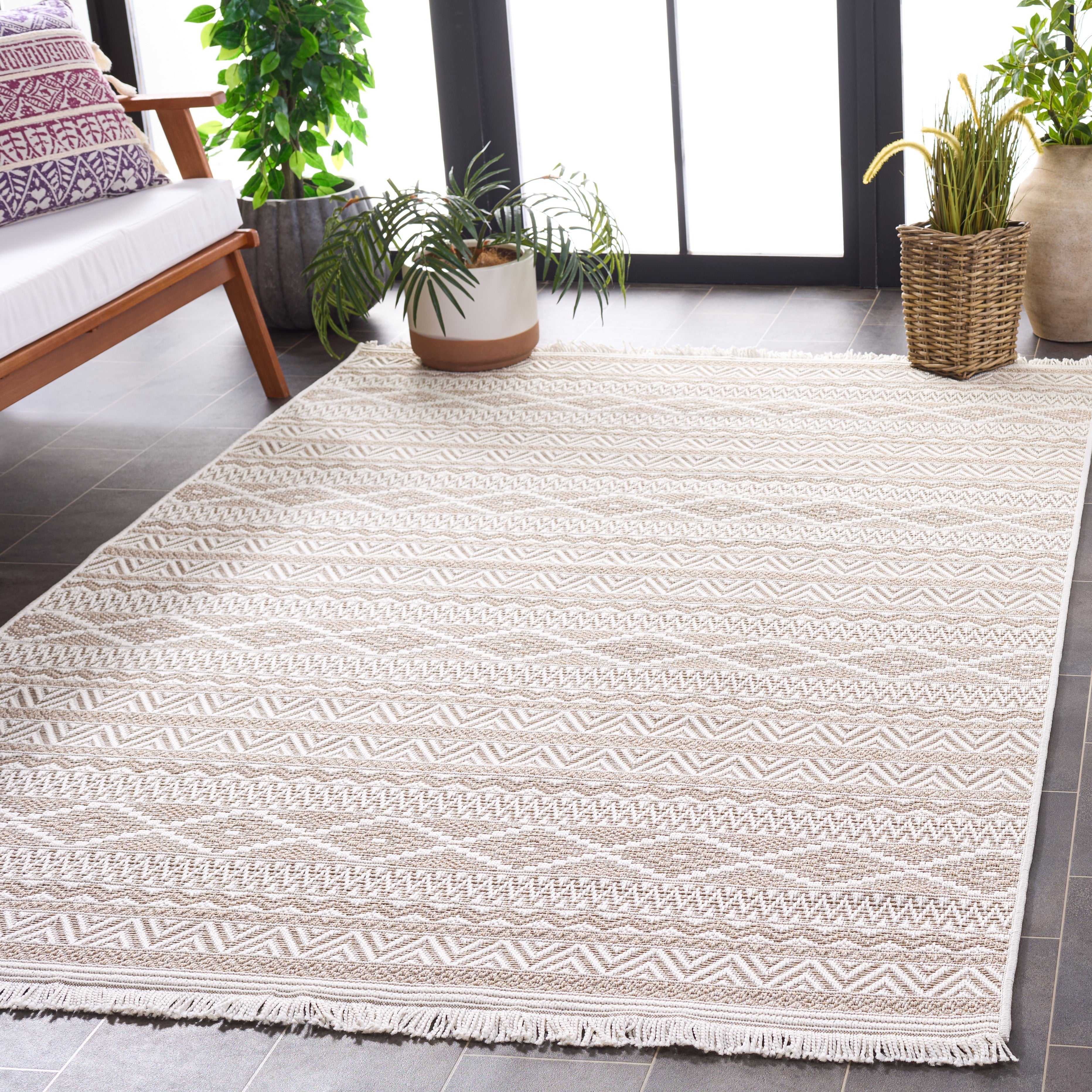 WICKER 152 IVORY / BEIGE