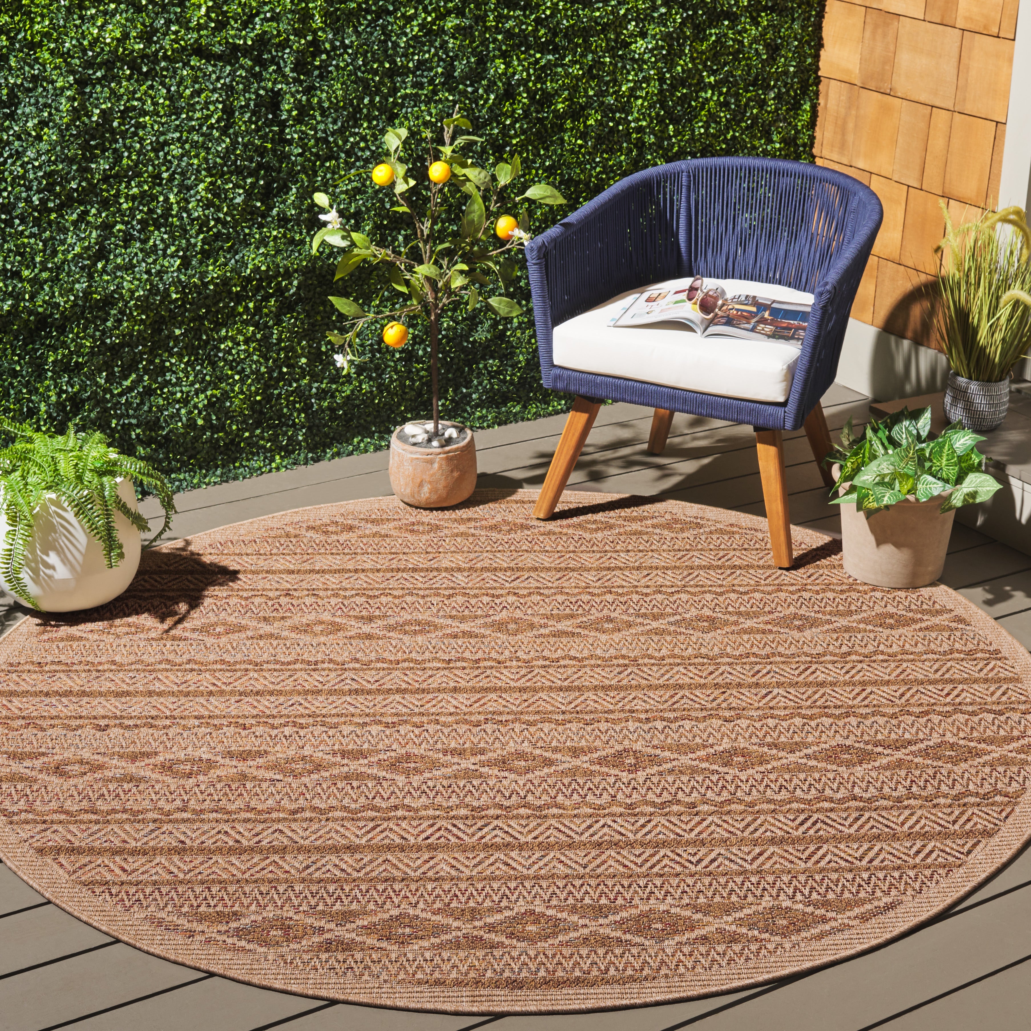 WICKER 152 NATURAL / BROWN