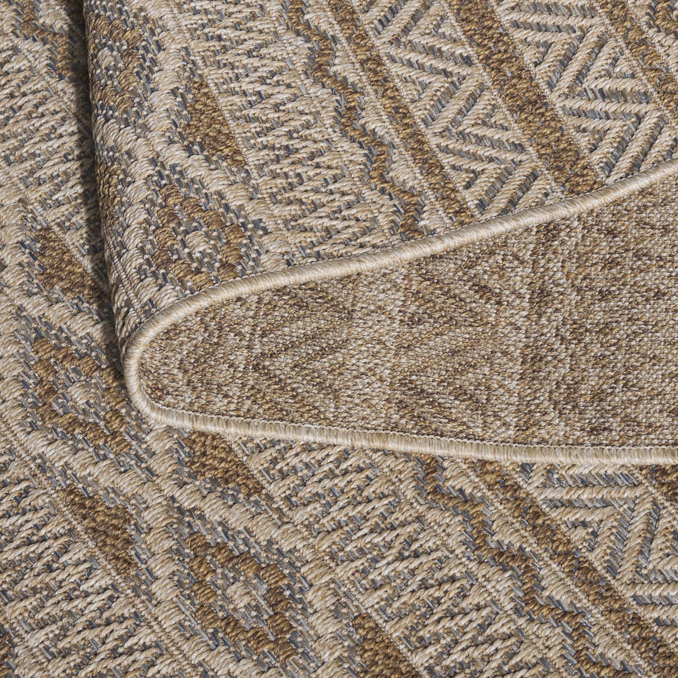 WICKER 152 GREY / BROWN