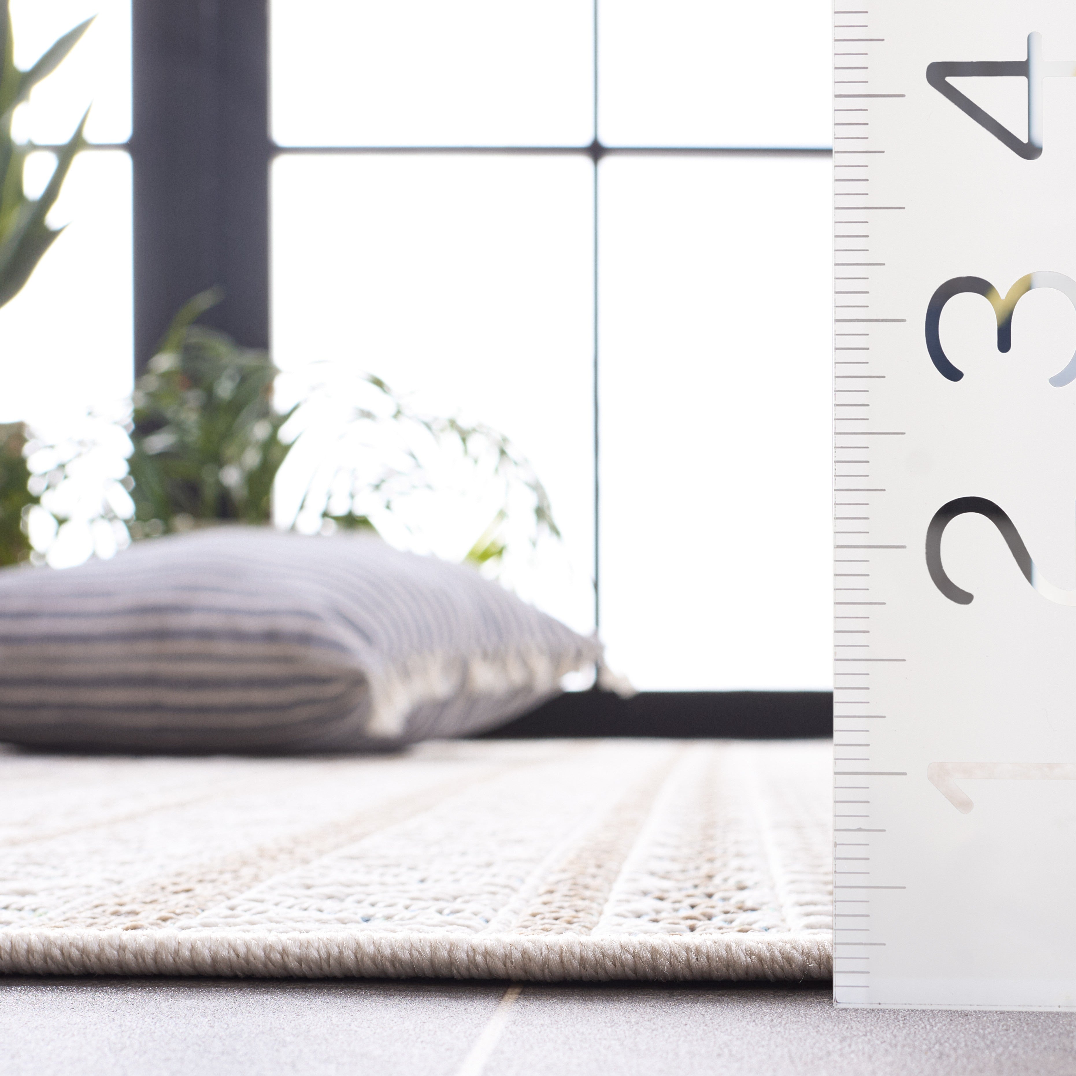 WICKER 152 AQUA / BEIGE