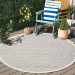 WICKER 152 AQUA / BEIGE