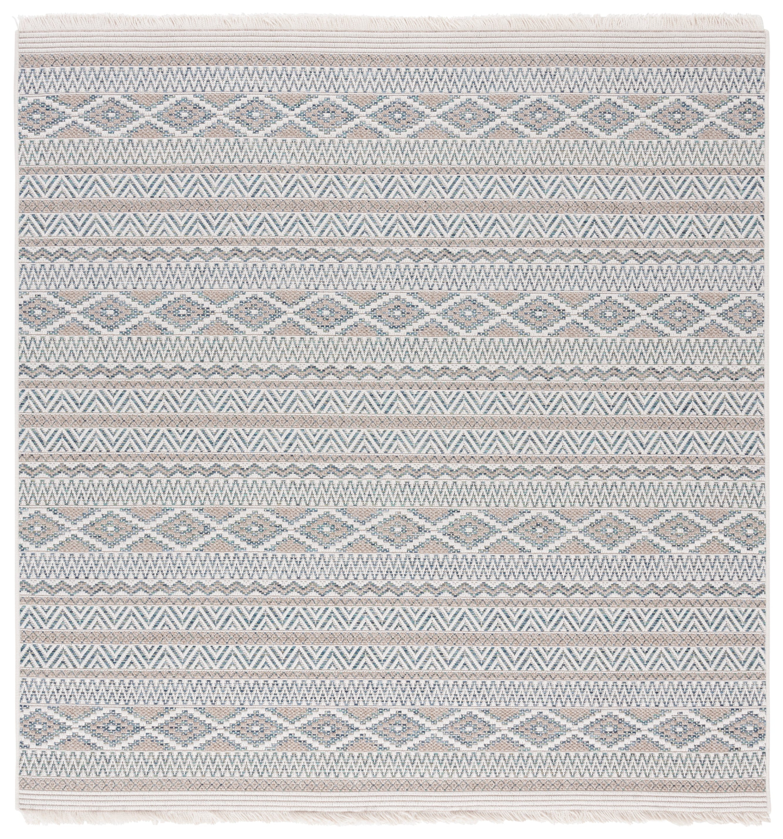 WICKER 152 AQUA / BEIGE