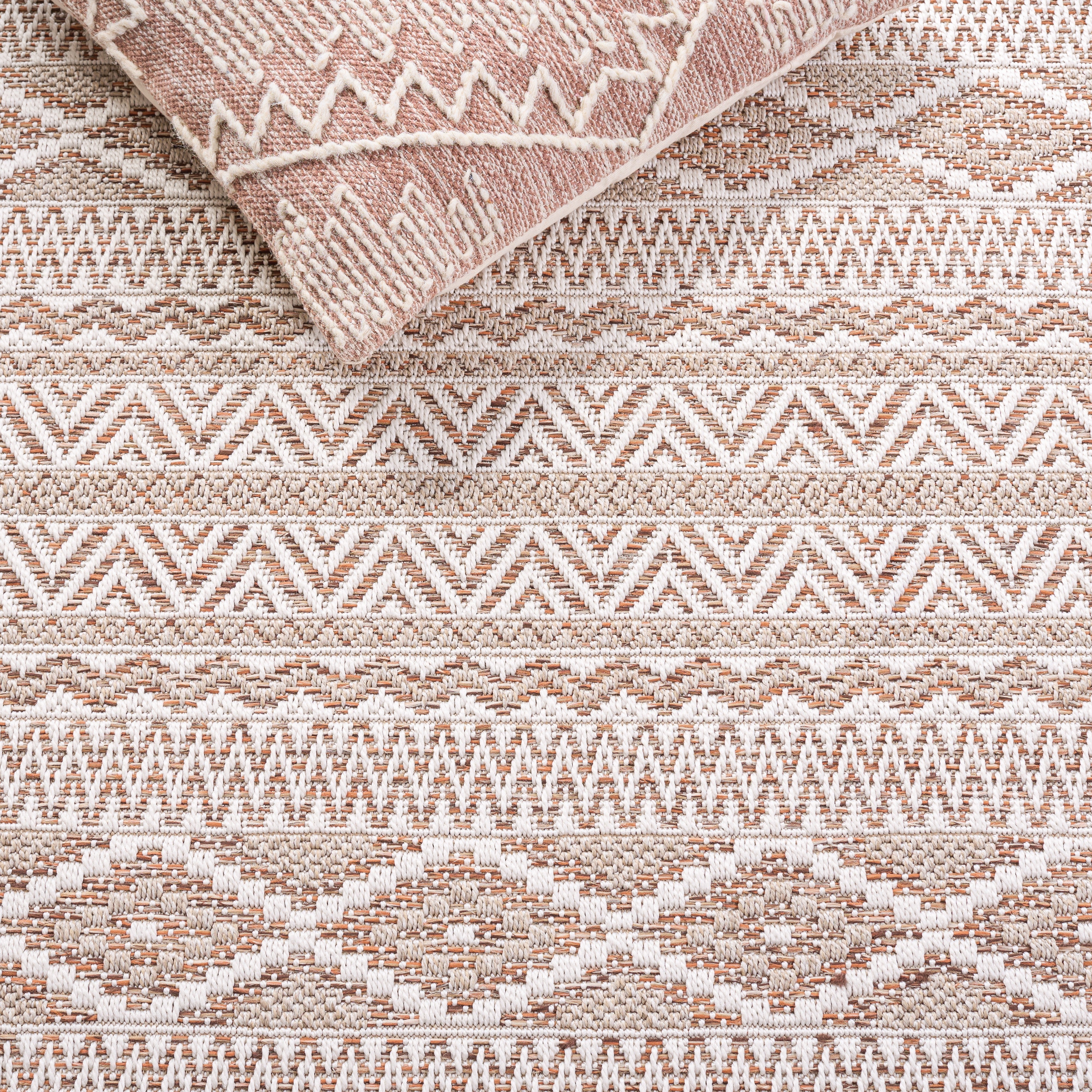 WICKER 152 ORANGE / BEIGE