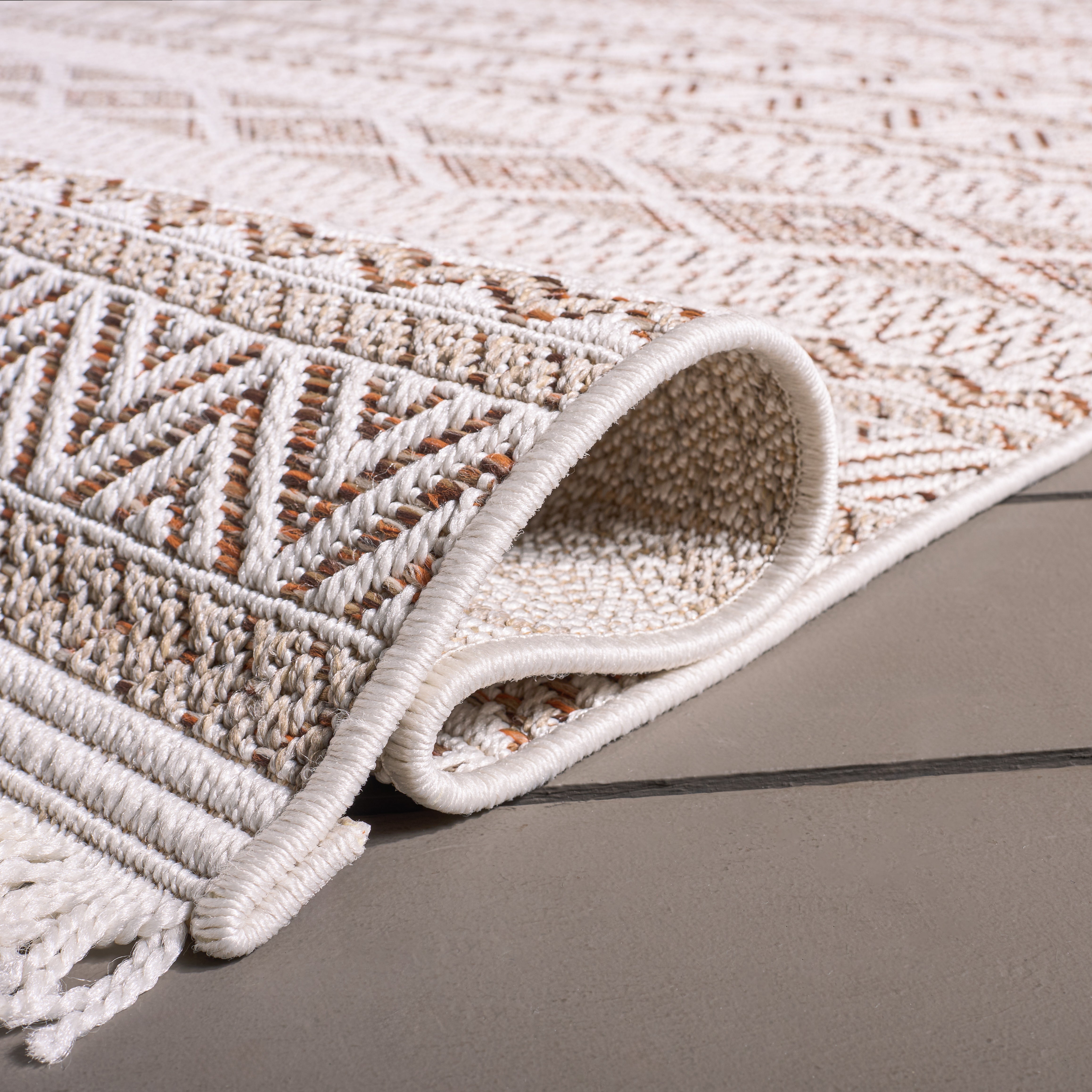 WICKER 152 ORANGE / BEIGE