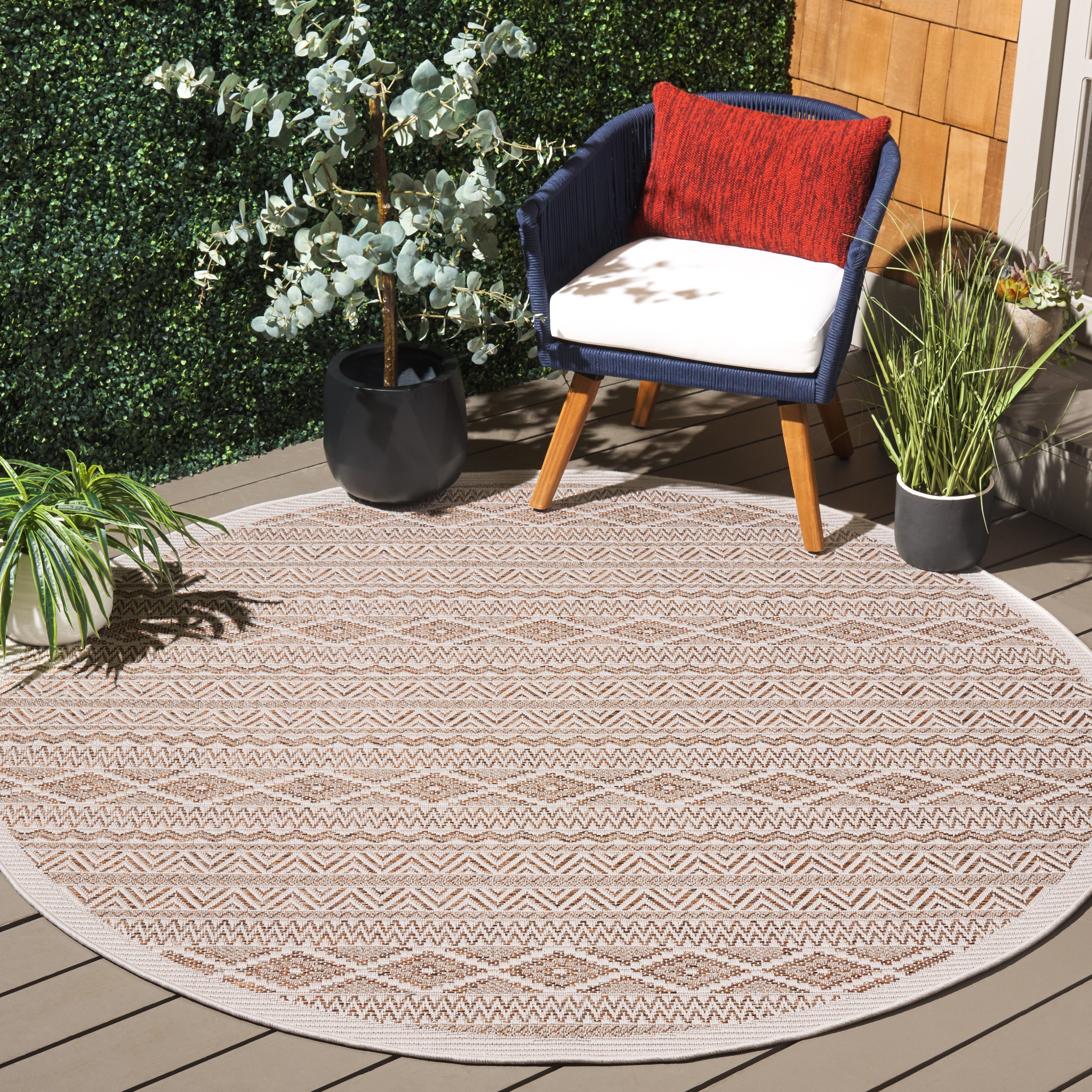 WICKER 152 ORANGE / BEIGE