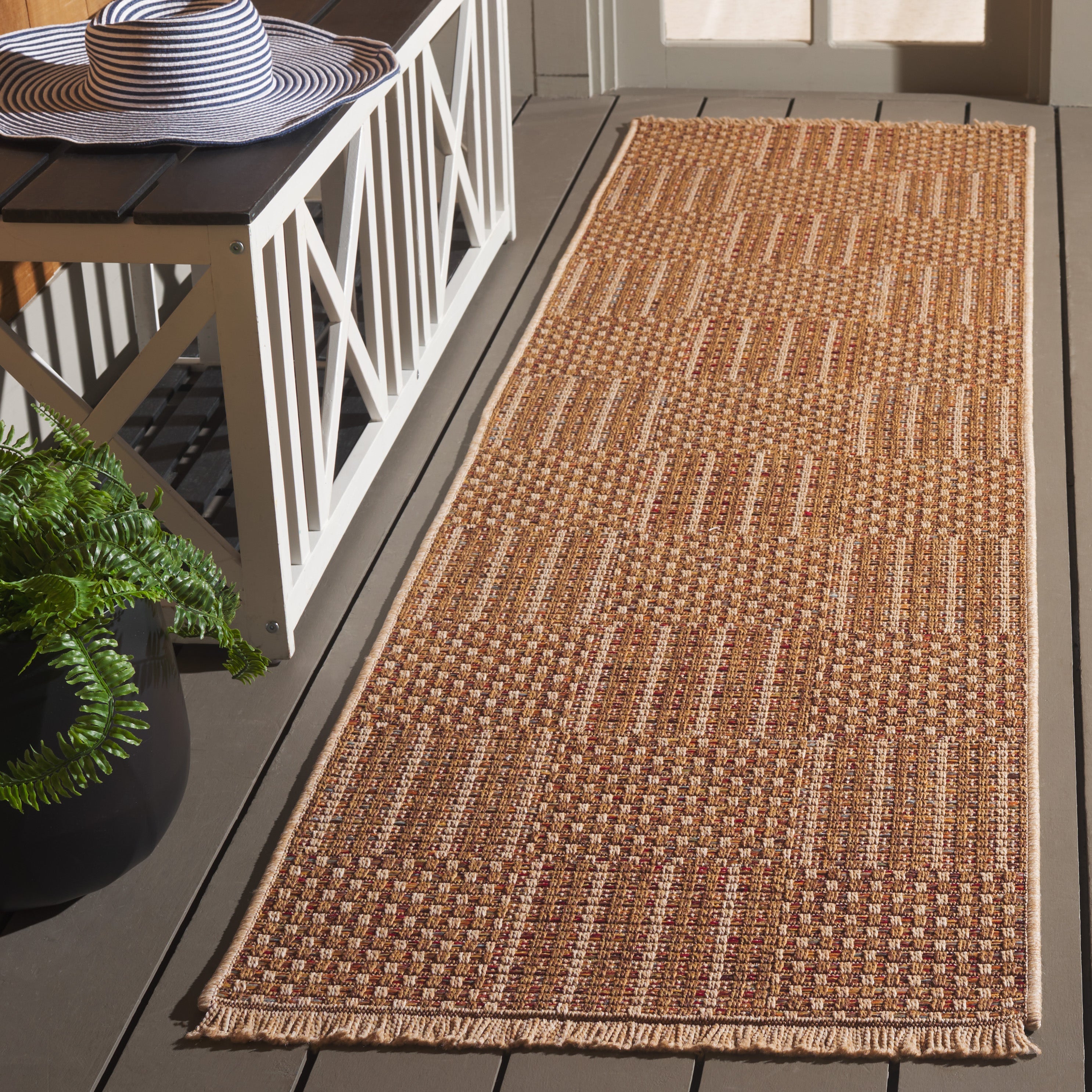 WICKER 154 NATURAL / BROWN
