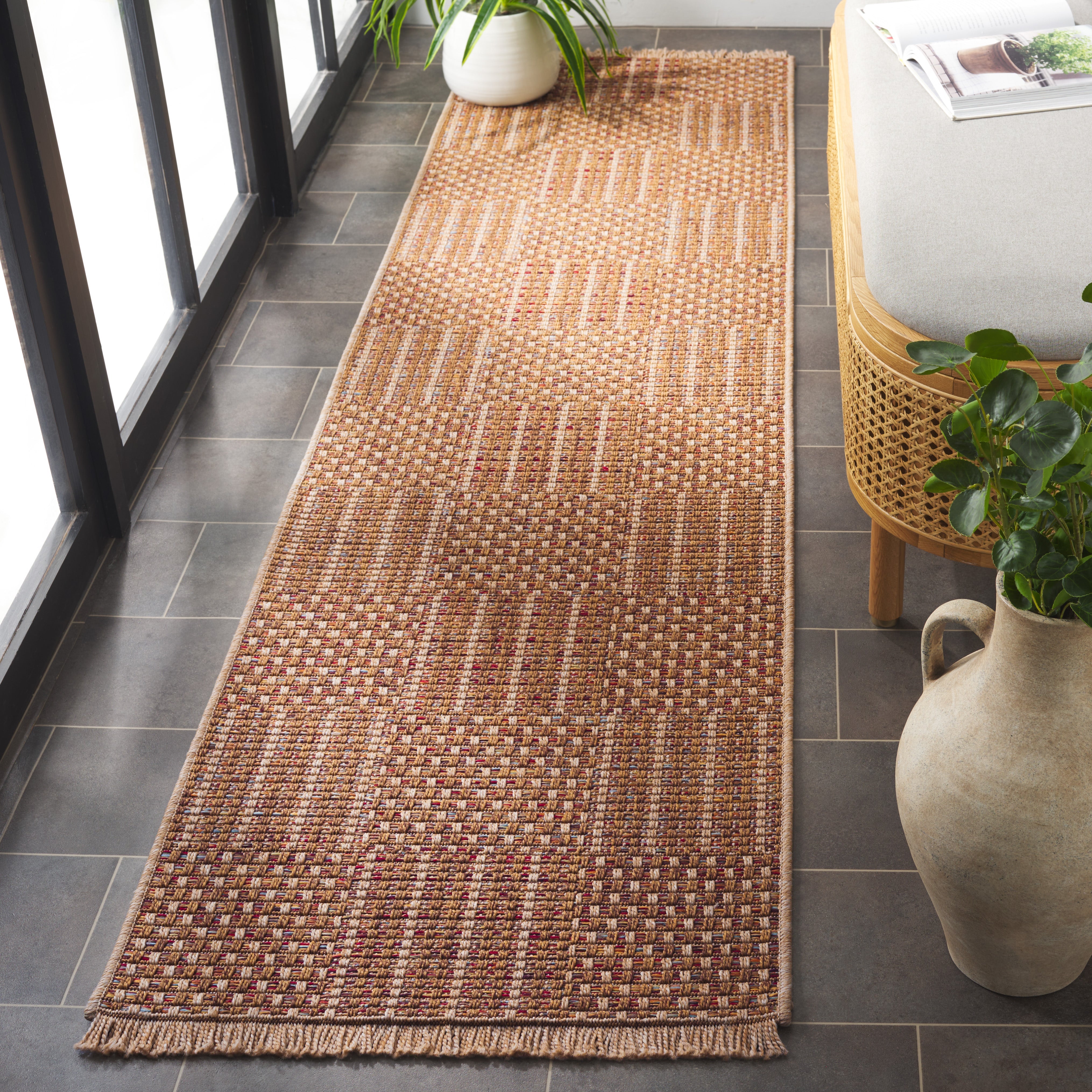 WICKER 154 NATURAL / BROWN