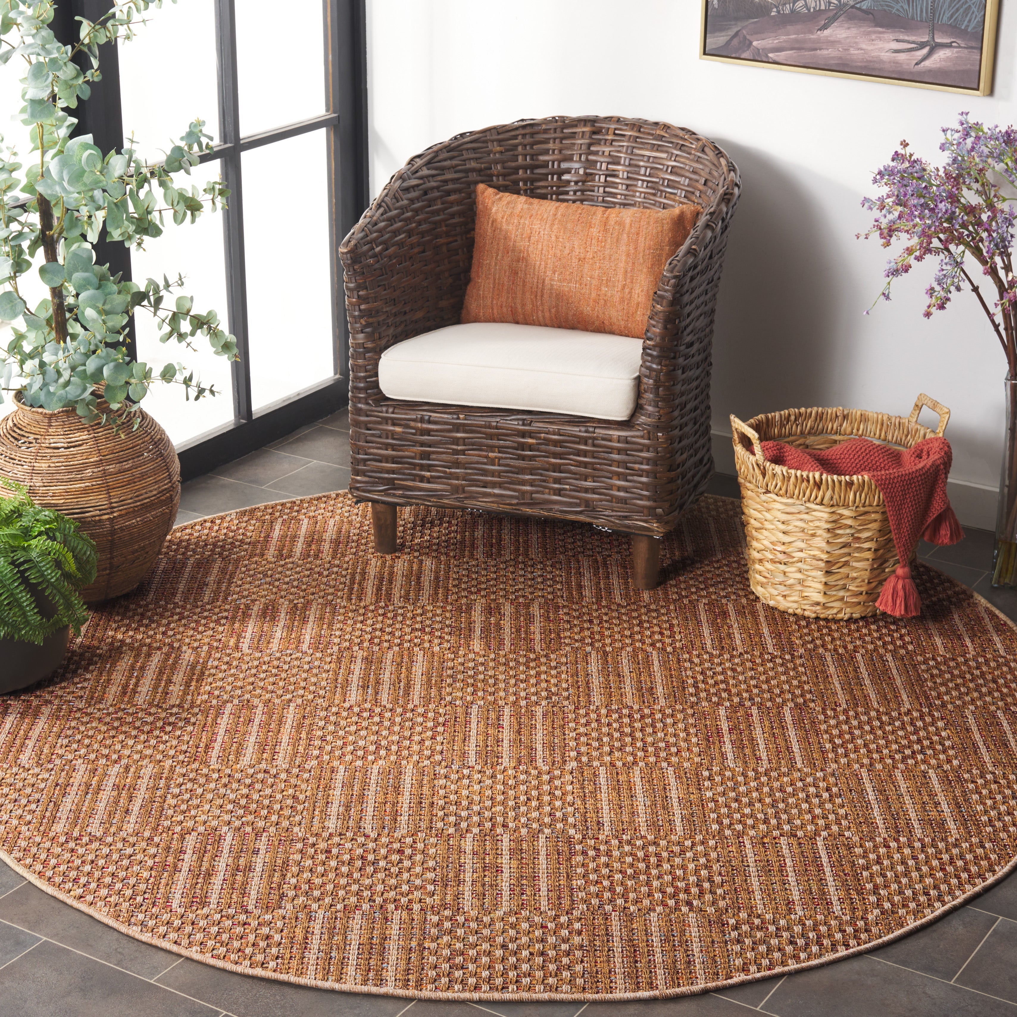 WICKER 154 NATURAL / BROWN