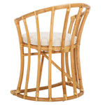 Safavieh Bates Rattan Accent Chair , WIK6500 - White / Natural