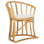Safavieh Bates Rattan Accent Chair , WIK6500 - White / Natural