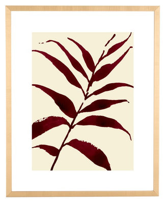 Safavieh Everglade Evenings, 16 X 20 Inch, Framed Wall Art, WLA2058 - Burgundy / Antique Ivory