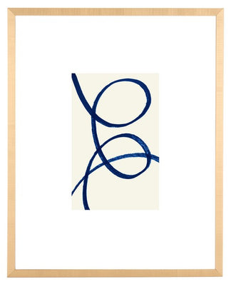 Safavieh Play Hard, 16 X 20 Inch, Framed Wall Art, WLA2059 - Ivory / Navy