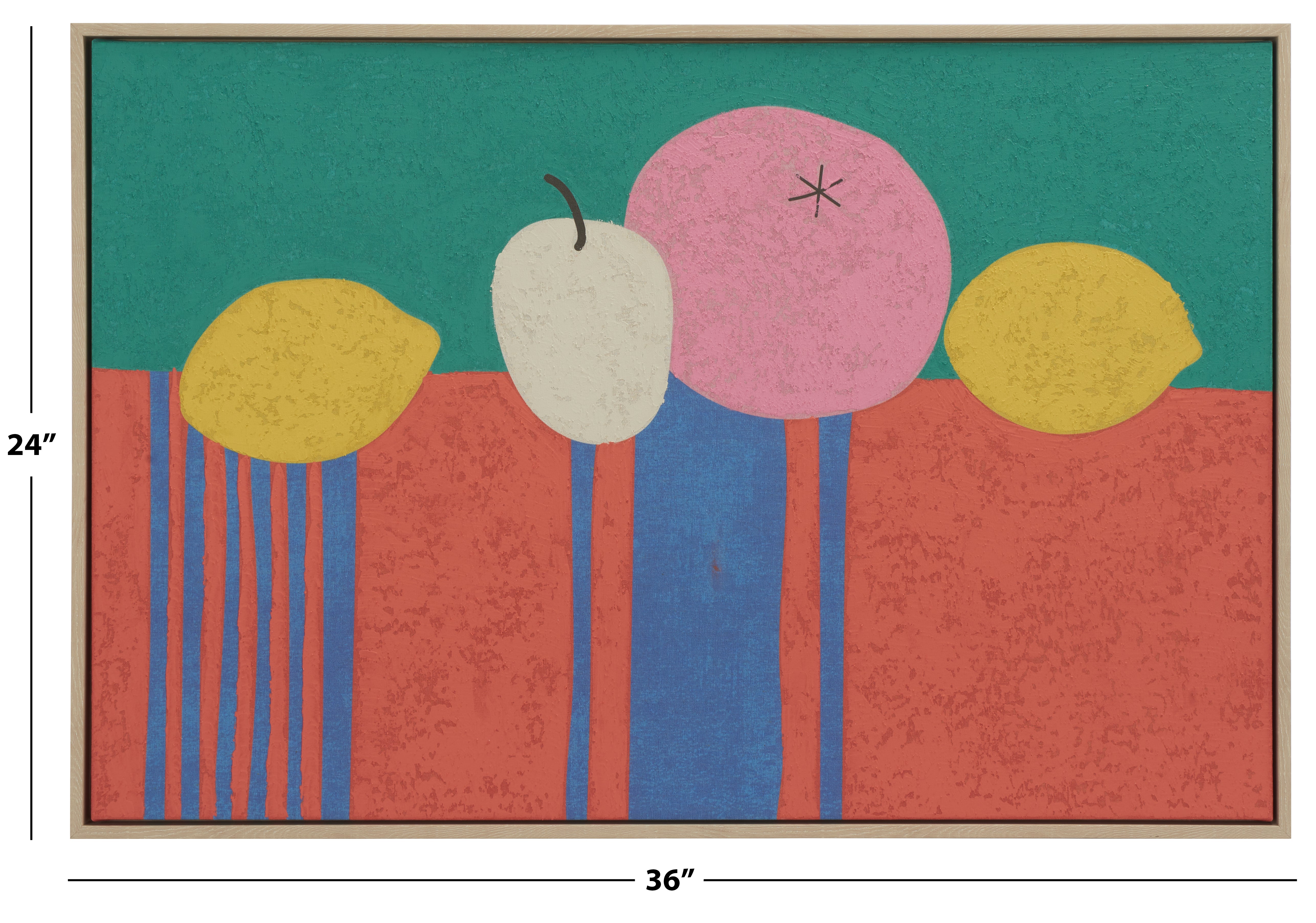 Safavieh Main Squeeze, 24 X 36, Framed Wall Art, WLA2066 - Multi